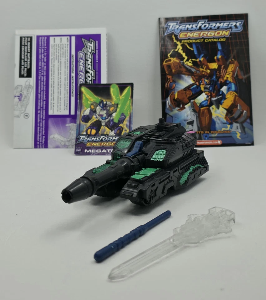 Transformers Energon Leader Class Megatron 2004 Hasbro COMPLETE w/Box | Unboxed - Image 3 of 4