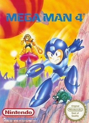 Nintendo NES - Mega Man 4 PAL-B Modul NEUWERTIG