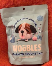 The Woobles Colonel the St. Bernard Dog Mystery Crochet Kit - Rare New Unopened