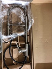Miseno MNO6557SS Mia 1.8 GPM Pre-Rinse Kitchen Faucet w/ Deck Plate - Stainless