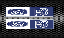 FORD WINDOW DECALS RS2000 RS1600 RS1000 stickers x 2 MK1 Escort RS3100 Capri