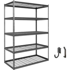 4000 Lbs Capacity 5-Tier Heavy Duty Storage Shelving Unit 48 In. W X 24 In. D X