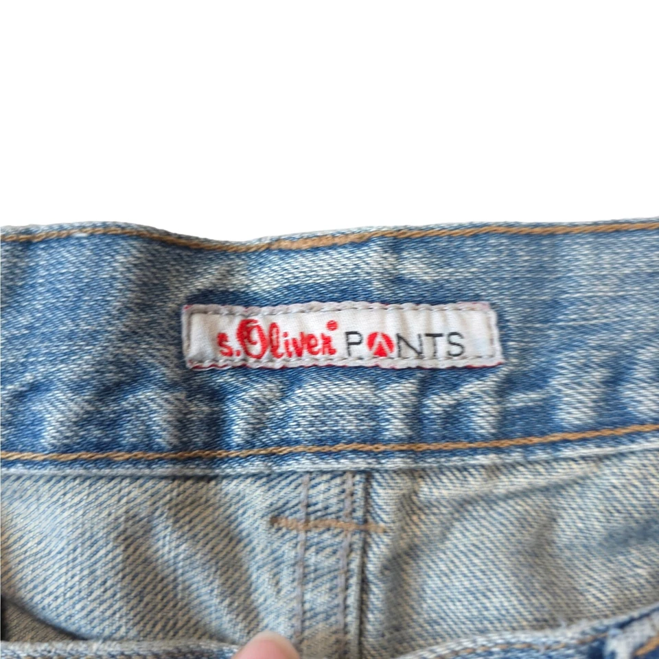 Jeans masculino tamanho 32X34 S. Oliver denim departamento reforço feito na Alemanha - Imagem 4 de 4