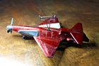 Hot Birds  Cloud Hopper RED with guide   Hot Wheels REDLINE