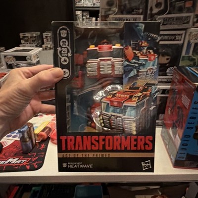 Takara Tomy Transformers Age of the Primes Heatwave Transforming Truck Figure