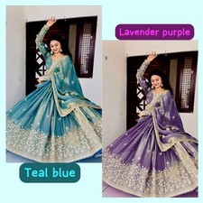 LEHENGA CHOLI INDIAN BOLLYWOOD WEDDING PARTY PAKISTANI WEAR READYMADE