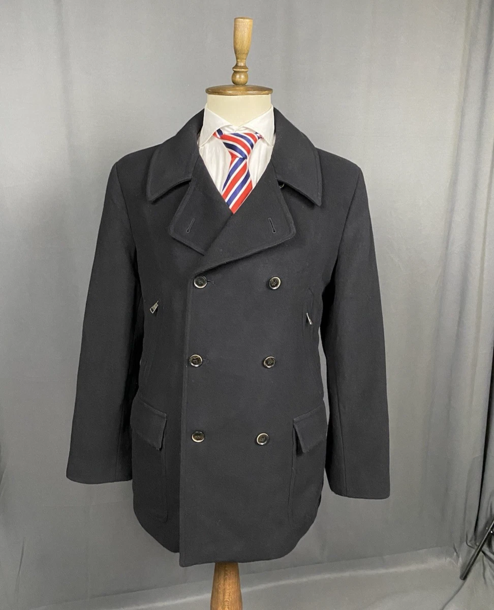 ジャケット・アウター early 90s dolce&gabbana pea coat Vintage Dolce & Gabbana Men's 100% Wool Green Military Double