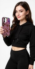 OtterBox iPhone 16 Symmetry Series Clear Case - Leopard Shift Pink