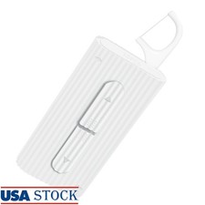 Portable Dental Floss Case W/ 10 Picks Travel Essentials Oral Care Hygiene New