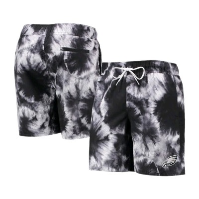 NWT Men's L Philadelphia Eagles Swim Shorts G-III Sports Carl Banks Black Splash