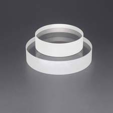 1pc D8/30/60/67mm T3mm JGS1 Quartz Glass Plate UV Grade Fused Silica Window Lens