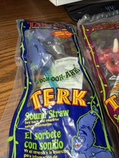VTG McDonalds DISNEY TARZAN Sound Straws Set 4 NEW Sealed 2 Open Collectibles