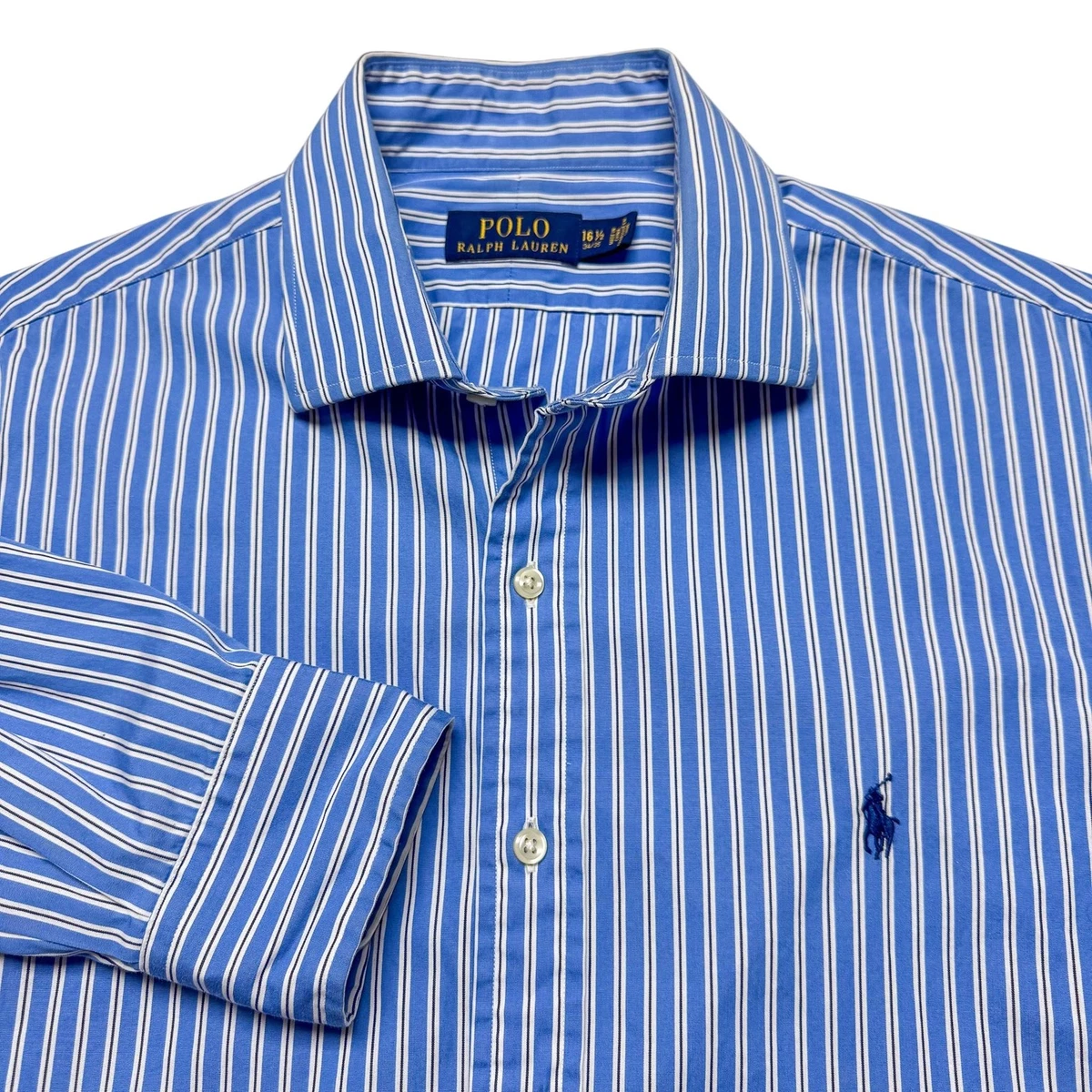 Polo Ralph Lauren Long Sleeve Regular Fit Striped Dress Shirts for Men for sale | eBay Polo Ralph Lauren Long Sleeve Regular Fit Striped Dress Shirts for Men for sale | eBay