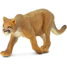 Safari Ltd. Mountain Lion Figurine - Realistic 5.5 Hand-Painted Wildlife Figu...