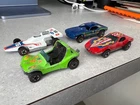 Hot Wheels Redline Four Great Cars Dune Daddy Formula 5000 Stingray Flying Color