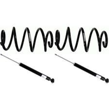 2x SACHS STOSSDÄMPFER+FAHRWERKSFEDER HINTEN passend für MERCEDES GLA X156 W246