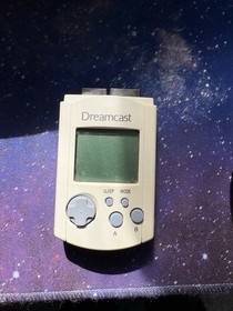 Sega Dreamcast Console With 4 Games One Controller And Vmu Cables Included
