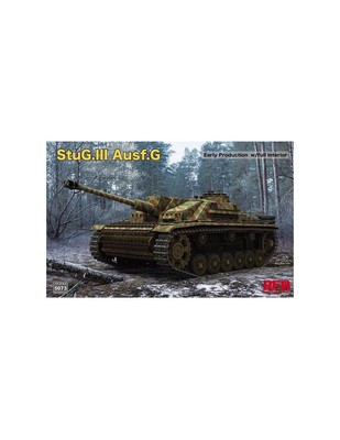 Ryefield Models 1/35 Bundeswehr Sturmgeschütz Iii Ausf. G Early Type Full Inter