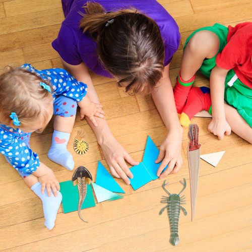  3 szt. Sea Creature Zabawki Symulacja dla dzieci Zwierzę morskie Modele stworzeń - Zdjęcie 10 z 12