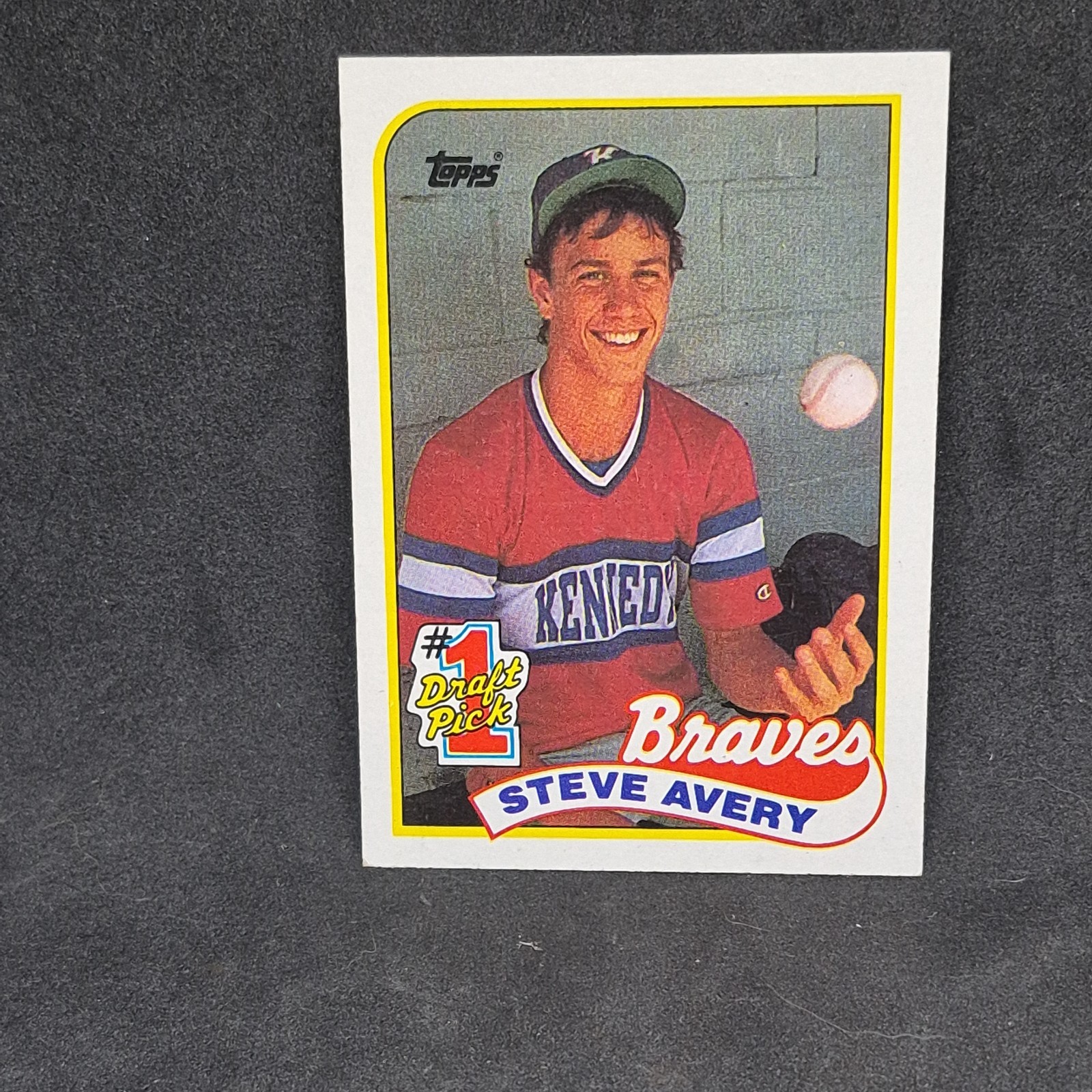 1989 Topps TIFFANY Collectors Set #784 - Steve Avery - #1 draft pick RC -rookie