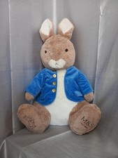 RARE? HUGE 32" M+S Peter Rabbit Soft Toy - Very Good Condition