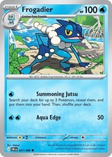 Pokemon Chaos Rising 021/086 Frogadier Reverse Holo ME04 NM