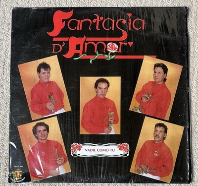 Fantasia D  Amor Nadie Como Tu LP Vinyl 1987 Peerless TRLP-502 W/Shrink EX/NM