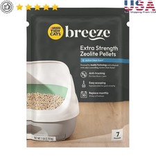 Non Clumping Cat Litter Breeze Enhanced Pellets Multi Cat Litter 7 lb. Bag