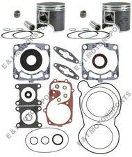 Polaris IQ Touring 600 CFI Rebuild Kit SPI Pistons Gaskets Crank Seals 2007 2008