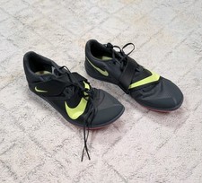 Nike Zoom Rival Track Field Jumping Spikes Black Volt Red Mens 9.5 DR2756-002