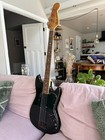 Fender USA 1978 Musicmaster Bass Guitar Short Scale Vintage Black