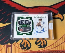 2022 Dak Prescott Flawless Worn LOGO SWOOSH SHIELD Patch On-Card Auto /3🔥WOW🔥