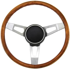 Grant Products 246 Classic Nostalgia 15" Steering Wheel Woodgrain Woodgrain Grip