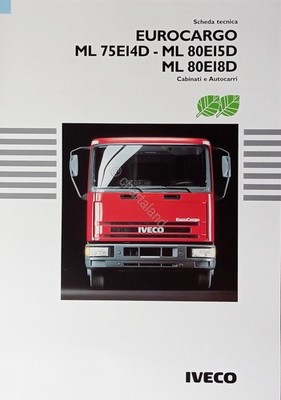 Prospekt Datenblatt Iveco - Eurocargo ML 75EI4D - ML 80EI5D - ML 80EI8D 1997