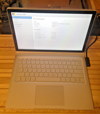 AS-IS Microsoft Surface Book Core i5-6300U 13.5'' 8GB RAM 128GB SSD