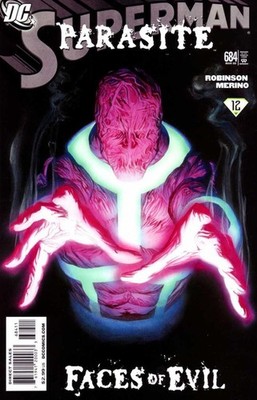 Superman (1987) # 684 (7.0-FVF) Alex Ross Cover Parasite Faces of Evil 2009