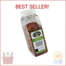 Spice Classics Crushed Red Pepper, 12 oz - One 12 Ounce Container of Dried and C