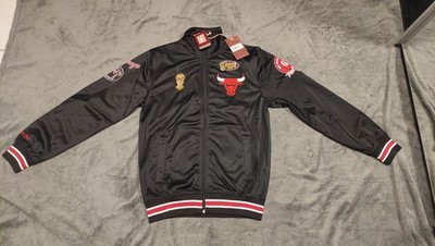 NBA Chicago Bulls City Track Jacke Champion 90s Mitchell & Ness Jordan