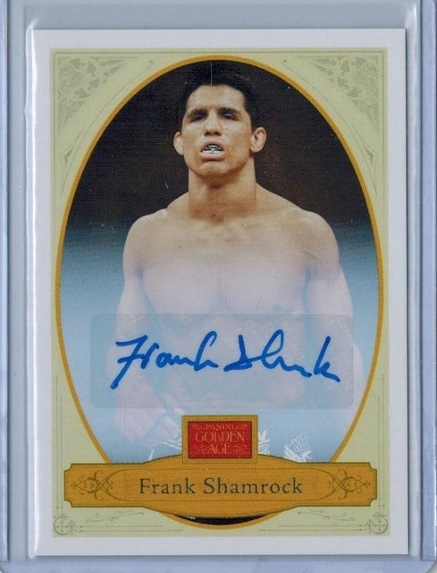2025 PANINI COMBAT ANTHOLOGY FRANK SHAMROCK AUTO GOLDEN AGE AUTOGRAPH