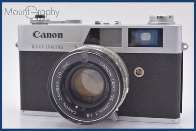 【AS IS】 Canon Canonet QL19 45mm F1.9 FromJapan #mj6543