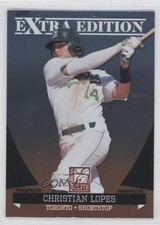 2011 Donruss Elite Extra Edition Prospects Christian Lopes #77 0f8