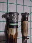 Vintage Solingen Germany Eagle Head Stag Handle Fixed Blade German Knife — photo 10
