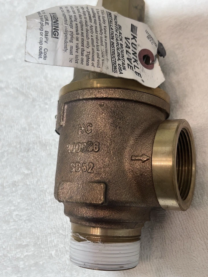 Kunkle Valve 1-1/2. 0020-G01-MG 20PSI - Image 2 of 3