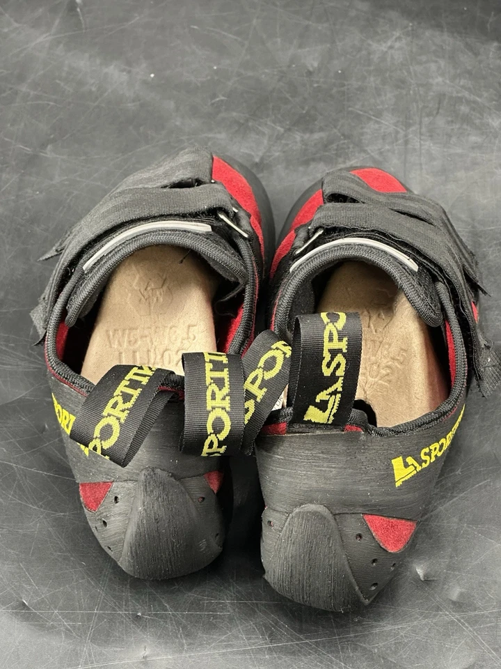 Zapatos de Escalada La Sportiva Rojo/Negro Talla 5 Foto 4 de 4