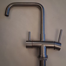 Caple Vapos 2 Quad 3 in 1 Stainless Steel Hot water tap