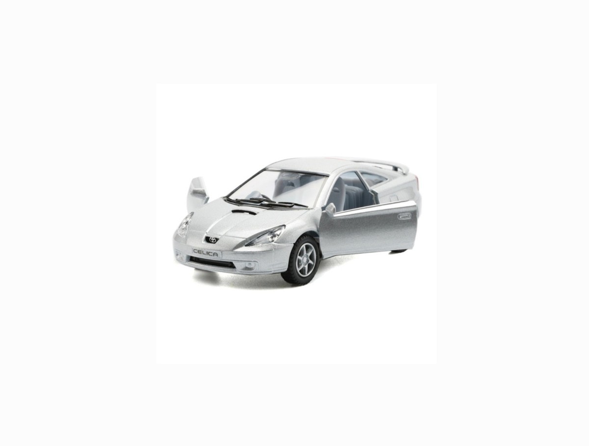 5038D Kinsmart 5 inch Toyota Celica 1/34 Diecast- Silver Color