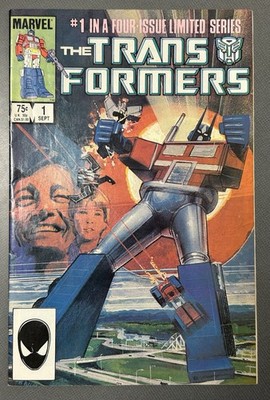 Marvel The Transformers #1 Marvel comics 1984 1st print. 