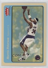 2004-05 Fleer Tradition Blue Morris Peterson #185 d4v
