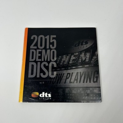 DTS Listen HD-MA Master Audio 2015 Demo Disc Vol. #19 Blu Ray Disc CES 2015