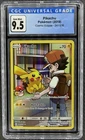 2019 Pokemon Cosmic Eclipse Pikachu Secret Rare Holo 241/236 CGC 9.5 Gem Mint